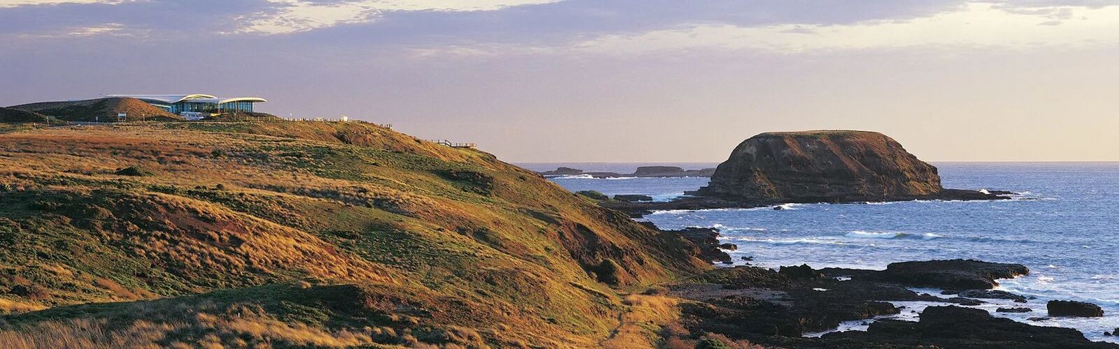 Aerial view of Phillip Island