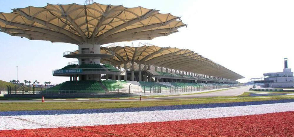 Aerial view of Sepang